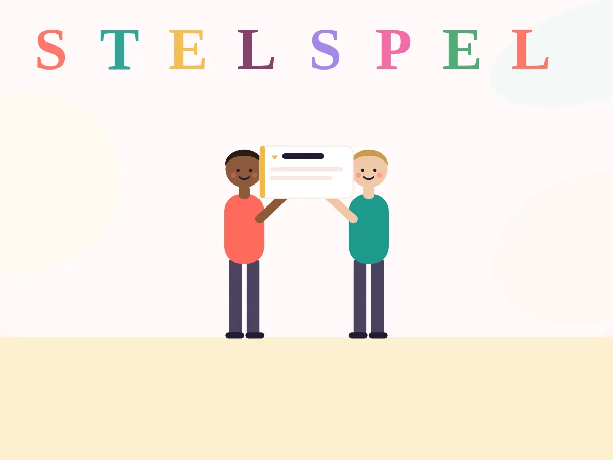 Sfeerbeeld bij Stelspel Alfabet